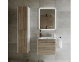 Мебель для ванной Sancos Smart 60 см дуб бардолино