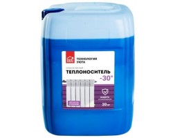 Теплоноситель этиленгликоль Технология Уюта -30 20 кг (синий)